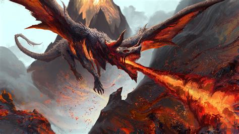 Fire Dragon Wallpaper Widescreen