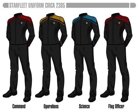 Star Trek Picard - Starfleet Uniform 2385 by HaphazArtGeek on DeviantArt