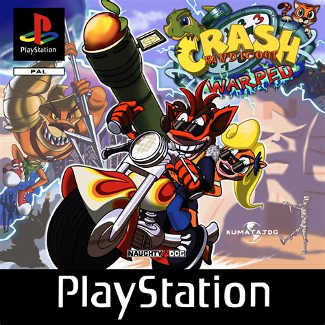 Crash Bandicoot Warped PAL cover by Kumata on DeviantArt