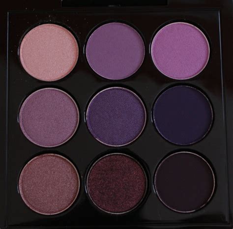 crystalised: MAC Purple Times Nine Eyeshadow Palette - review and swatches