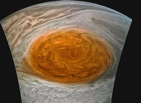 Nasa releases close-up photos of Jupiter’s Great Red Spot and they are ...