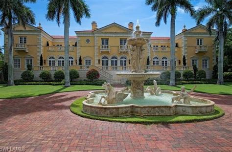 $68 Million Beachfront Mansion In Naples, FL | Homes of the Rich