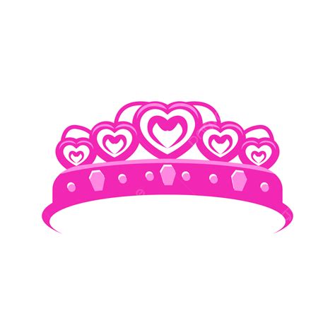 Princess Crown Cartoon Sticker Vector, Princess Crown, Princess Tiaras ...