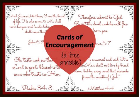 Free Printable Cards Of Encouragement