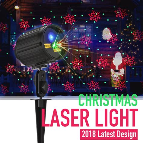 Buy Christmas Light Projector Laser Lights Motion Outdoor Projector ...