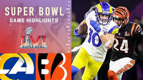 Rams vs. Bengals | Super Bowl LVI Game Highlights - YouTube