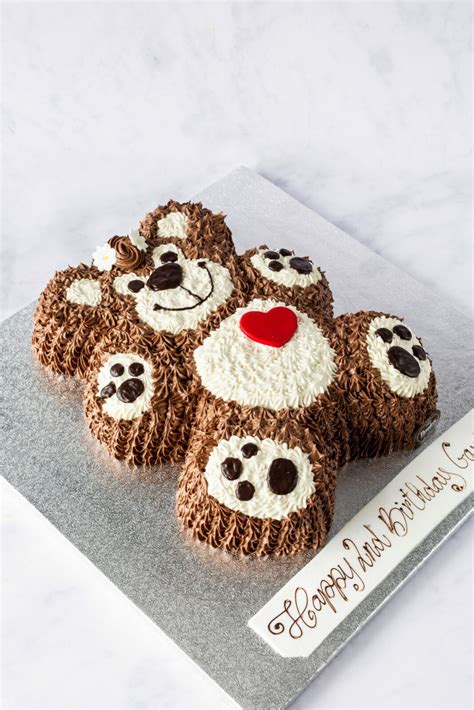 Top more than 78 pink teddy bear cake latest - awesomeenglish.edu.vn