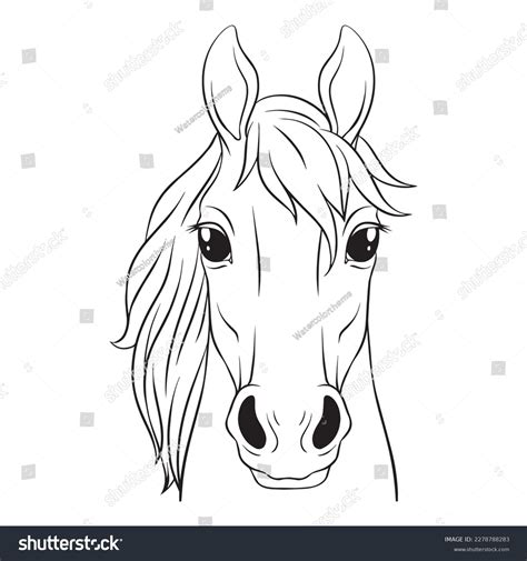 Horse Svg Filehorse Cut Filehorse Vectorhorse Stock Vector (Royalty ...