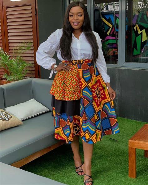 55 Latest Ankara Skirt Styles You Should Check Out | ThriveNaija ...