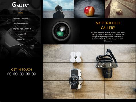 Portfolio Gallery Download Free Wordpress Theme 【2022】