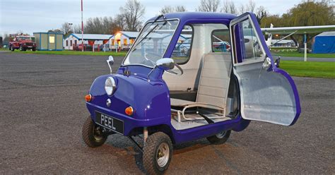 The Peel P50 is the smallest car in the world in 1963