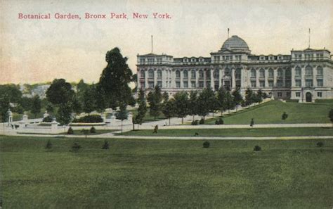 Botanical Garden, Bronx Park New York, NY Postcard