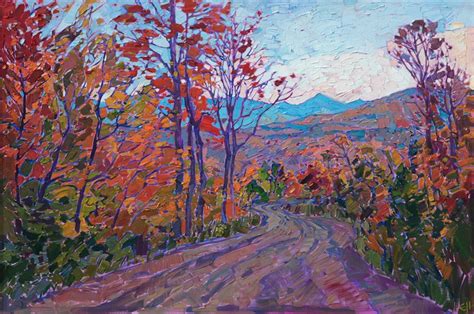 Autumn Path - Erin Hanson Contemporary Impressionism Art Gallery in ...