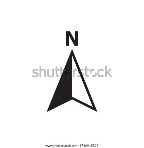 Navigation Icon Vector Simple Design Stock Vector (Royalty Free ...