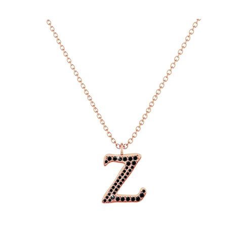 Z - Letter Name Necklace Initial Necklace | Initial necklace, Initial ...