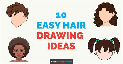 10 Step-by-Step Hair Drawing Tutorials for Kids