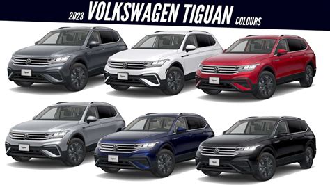 2023 Volkswagen Tiguan SE Colors - All Color Options - Images ...