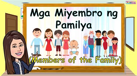 Ang Mga Tungkulin Ng Bawat Miyembro Ng Aking Pamilya Ay | Images and ...