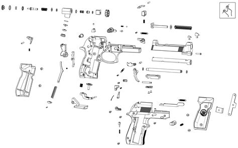 Beretta 92fs Parts Diagram