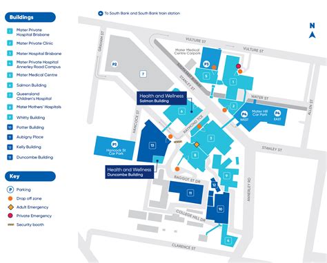 Mater Dei Hospital Map