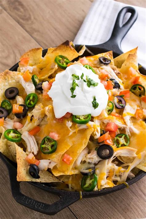 Supreme Chicken Nachos Recipe