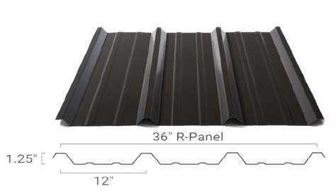 Steel Roofing Panels, Tuff Rib Panels, R Panels