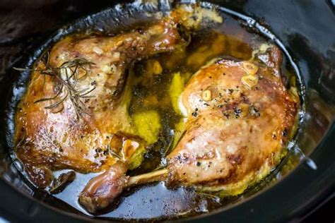 Slow Cooker Duck Confit with Cherry Sauce | Somebody Feed Seb