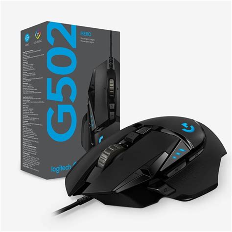 Chuột chơi game Logitech G502 Hero Gaming USB Black