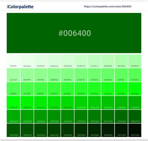 Dark Green information | Hsl | Rgb | Pantone