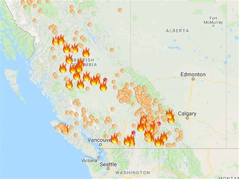 Bc Forest Fire Map 2023