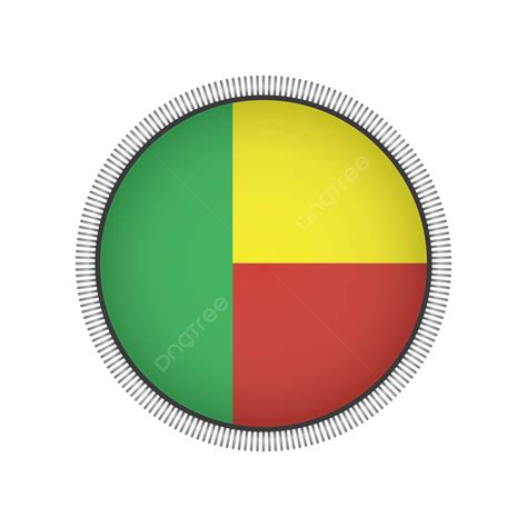 Benin Flag Vector, Benin, Flag, Benin Day PNG and Vector with ...