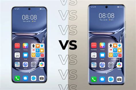 Huawei P50 vs P50 Pro: How do the two P50 series phones compare ...