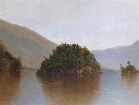 Lake George by John Kensett, 1869 24x36 Inch Print Reproduced From a ...