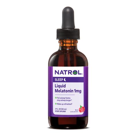 Melatonin Liquid Sleep Support - 1mg | Natrol®