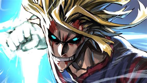 Downloaden Allmight Greift An. Wallpaper | Wallpapers.com