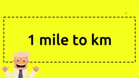 1.5 Miles In Km - How Many Kilometers Make 1 Mile - Convert miles to ...