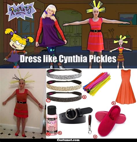 Cynthia Pickles (Rugrats) Costume for Cosplay & Halloween | Rugrats ...