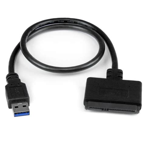 USB 3.0 to 2.5" SATA III Hard Drive Adapter Cable / UASP SATA to USB 3. ...