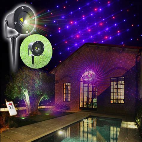 12 in 1 Landscape Outdoor Laser Light Show Projector Waterproof Garden ...