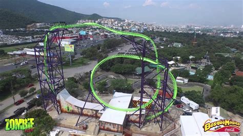 Zombie Ride Bosque Magico Coca Cola (Primeras Pruebas) - YouTube