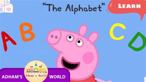 Phonics song | Peppa pig abc - YouTube