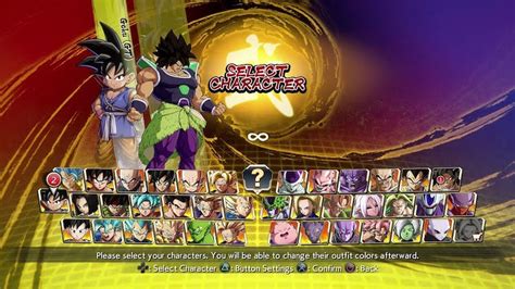 All Dragon Ball FighterZ Characters - Starfield