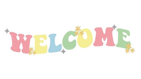 Premium Vector | Colorful Welcome Banner