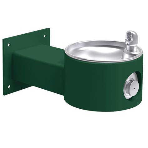 Elkay Outdoor Drinking Fountain - Wall Mounted, ADA, Vandal Resistant ...