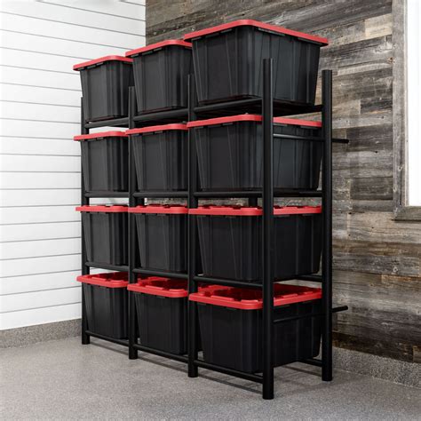 Bin Warehouse Heavy-Duty 12 tote Rack *SPECIAL EDITION* – Proslat Canada