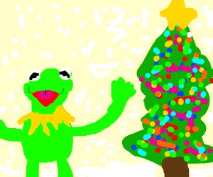 The Kermit who stole christmas - Drawception