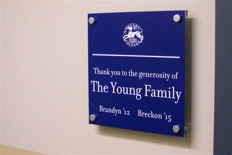 Donor Recognition Signs & Plaques - Dee Signs | Donor recognition ...