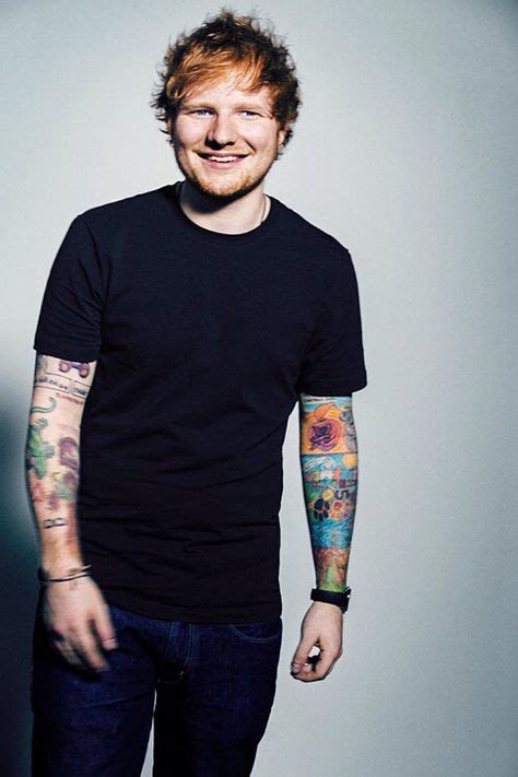 Ed Sheeran tattoos | Muzyka, Materiał