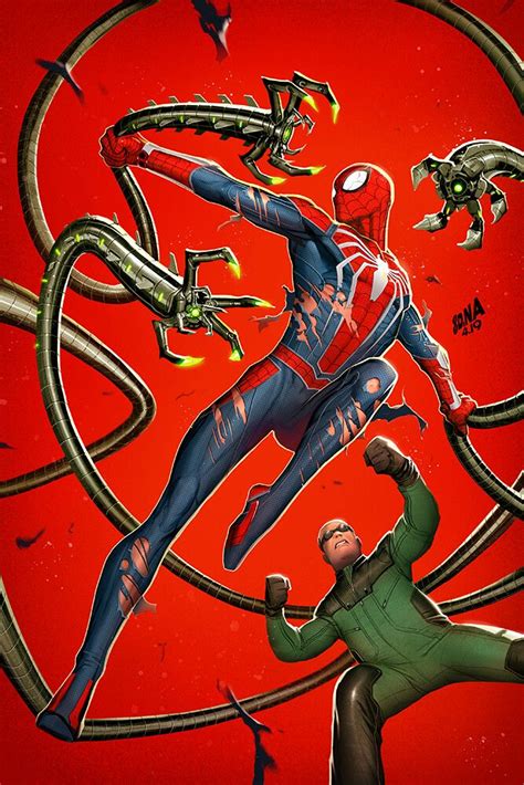 ArtStation - Spider-Man PS4 Vs. Doctor Octopus, David Nakayama | Marvel ...