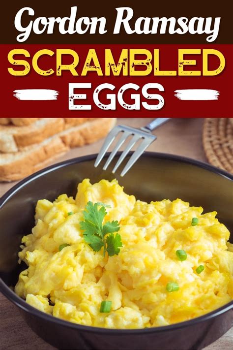 Gordon Ramsay Scrambled Eggs (Foolproof Recipe) - Insanely Good